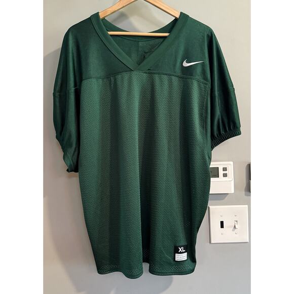 Nike Shirt Jersey Short Sleeve Core‎ Practice Mesh Football Mens XL - Picture 1 of 7